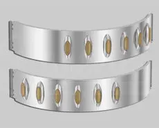 FUEL TANK STRAP COVERS