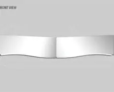 WAVED ULTRACAB SUNVISOR