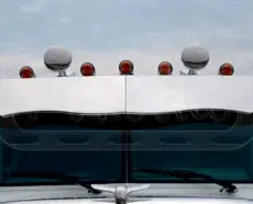 WAVED BOLTLESS STANDARD CAB SUNVISOR