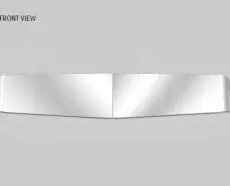 ULTRACAB TOP LIT SUNVISOR