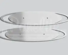 ELLIPSE WITH CUTOUT EMBLEM ACCENTS