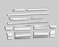 UNDERLIT TRIM PACKAGE FOR 76" SLEEPERS WITH EXTENDERS