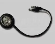3/4" ROUND RED CLEAR LED