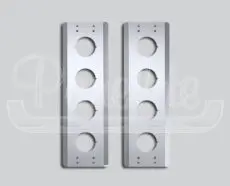 AIR CLEANER LITE BAR - REAR - 2" ROUND HOLES