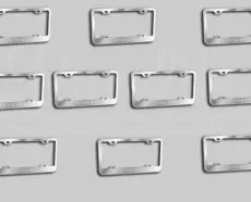 PLATE BEZEL - VOLVO - 10 PACK