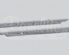 367 CAB PANELS - SET-BACK AXLE WITH DUAL EXHAUST - 2018+