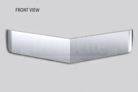 13.5" BOLTLESS SUNVISOR - KENWORTH FLAT TOP 40" SLEEPER