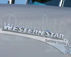 HOOD EMBLEM ACCENT - WESTERN STAR - SERIOUS TRUCKS