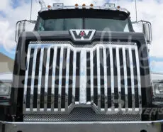 UPPER & LOWER FRONT GRILLE GUARD - "THE STONE STOPPER"