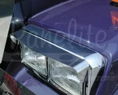 DOUBLE HEADLIGHT VISOR
