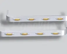 58" SLEEPER PANELS - 2018+ 389 LONG HOOD