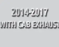 2014-2017 with Cab Exhaust