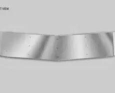 SUNVISOR FOR CURVED WINDSHIELD