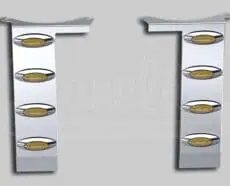2022+ INTERNATIONAL HX620 AIR CLEANER LITE BAR - FRONT