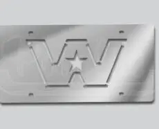 PLACA CON LOGOTIPO - WESTERN STAR