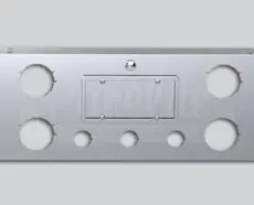REAR FRAME FILLER WITH LITE HOLES - NO BACK PLATE