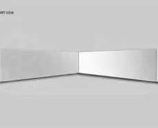 ULTRACAB SUNVISOR - BOLTLESS STRAIGHT TOP BOWTIE