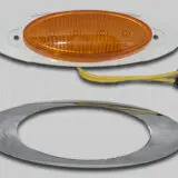 M1 AMBER LED WITH BEZEL - 10 PACK - Image 2