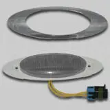 M1 AMBER CLEAR LED WITH PACKARD PLUG - 10 PACK - Image 2