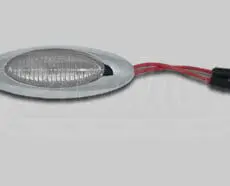 M5 RED CLEAR LED WITH BEZEL