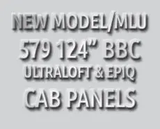 124" BBC ULTRALOFT & EPIQ CAB PANELS