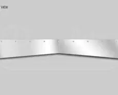 TRENCH ROOF SUNVISOR - WESTERN STAR 47X & 49X