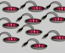 P168 RED LED LITE - 10 PACK