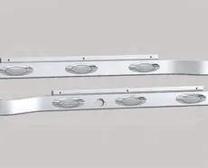 589 CAB PANELS - M1 AMBER CLEAR LED - BLOCK HEATER