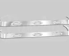 PETERBILT 589 SLEEPER PANELS - 58" SLEEPER - M1 AMBER CLEAR LED