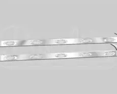 PETERBILT 589 SLEEPER PANELS - 80" SLEEPER - M1 AMBER CLEAR LED