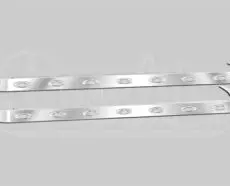 PETERBILT 589 SLEEPER PANELS - 72" SLEEPER - M5 AMBER CLEAR LED