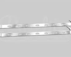 PETERBILT 589 SLEEPER PANELS - 80" SLEEPER - M5 AMBER CLEAR LED