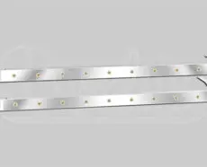 PETERBILT 589 SLEEPER PANELS - 72" SLEEPER - 3/4" ROUND AMBER LED