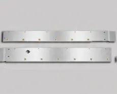 W900B CAB PANELS - 3/4" ROUND AMBER LED WITH BLOCK HEATER CUTOUT