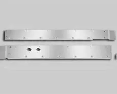 W900B CAB PANELS - 3/4" ROUND AMBER CLEAR LED WITH BLOCK HEATER CUTOUTS