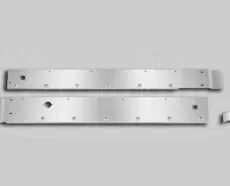 W900B CAB PANELS - 3/4" ROUND AMBER CLEAR LED WITH BLOCK HEATER CUTOUT & STEP LITE CUTOUTS