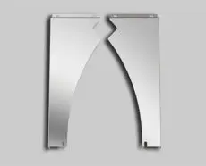 BLANK - PETERBILT 589 SHORT HOOD (121" BBC) HOOD EXTENSION PANELS