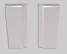UNDERLIT - HOOD EXTENSION PANEL - PETERBILT 589 LONG HOOD