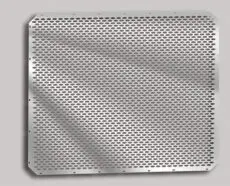 PUNCHED FRONT GRILLE - WITH PETERBILT OVALS