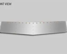 12.5" SUNVISOR - CURVED GLASS