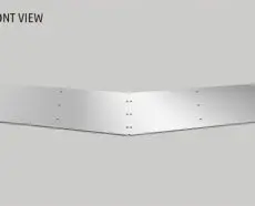CURVED GLASS EXTENDED SUNVISOR