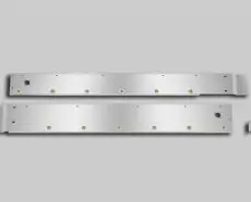 W900B CAB PANELS - 3/4" ROUND AMBER LED WITH STEP LITE CUTOUTS