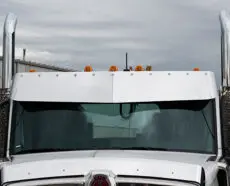 LOW ROOF OEM REPLACEMENT SUNVISOR - PETERBILT 567/579 & KENWORTH T680/T880 & W990