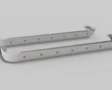 2024+ CAB EXHAUST 58" SLEEPER PANELS - PETERBILT 567 & 579