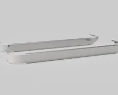 2024+ CAB EXHAUST 58" SLEEPER PANELS - PETERBILT 567 & 579