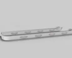 2024+ CAB EXHAUST 80" SLEEPER PANELS - PETERBILT 567 & 579