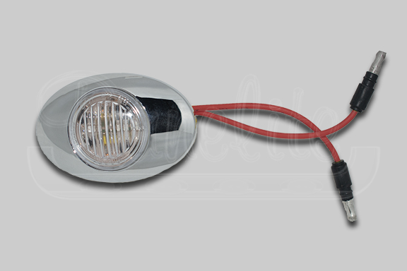 M3 LED ROJO TRANSPARENTE CON BEZEL imagen