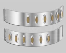 FUEL TANK STRAP COVERS