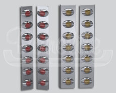 FRONT AND REAR PREMIUM AIR CLEANER LITE BOXES