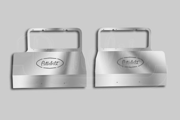 DUAL HEADLITE FENDER GUARDS WITH LOGO image